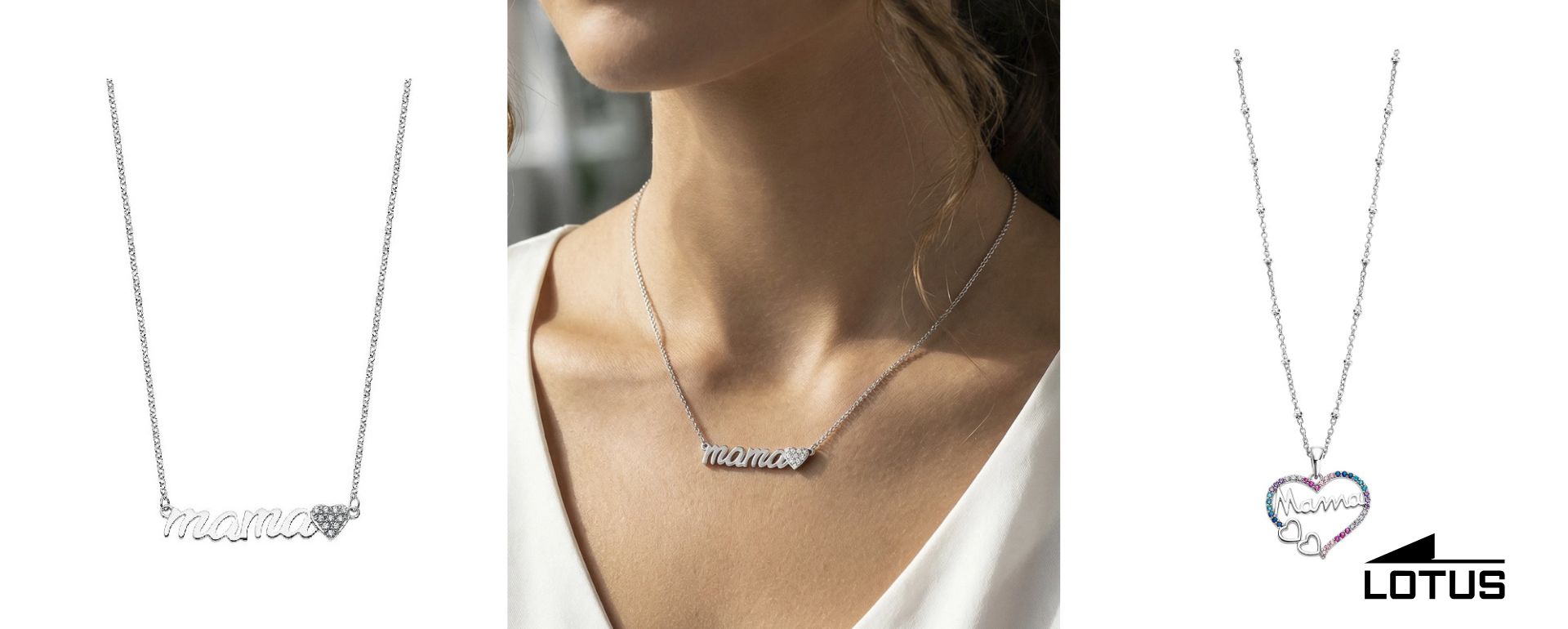 Lotus Día de la Madre collares